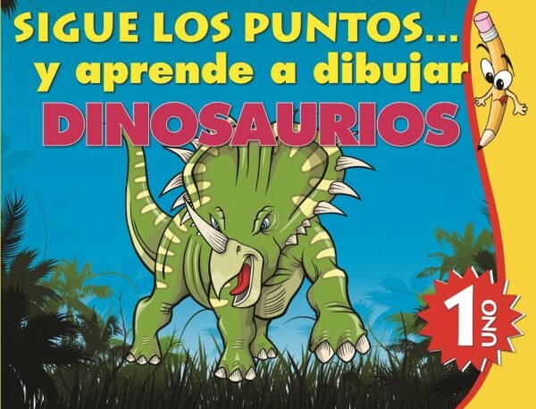 SIGUE LOS PUNTOS Y APRENDE A DIBUJAR DINOSAURIOS 1