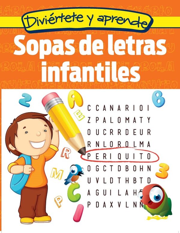 SOPAS DE LETRAS INFANTILES EDITORIAL ÉPOCA DIVIÉRTETE Y APRENDE