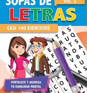 SOPAS DE LETRAS 2 CASI 100 EJERCICIOS EDITORIAL ÉPOCA COLECCIÓN CARU