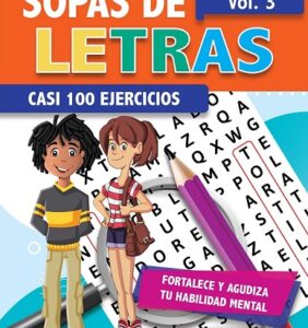 SOPAS DE LETRAS 3 CASI 100 EJERCICIOS EDITORIAL ÉPOCA COLECCIÓN CARU