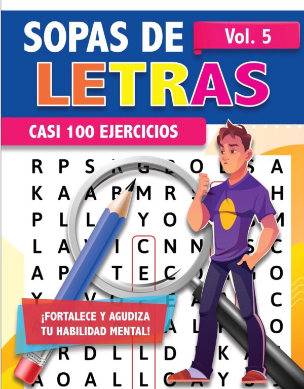 SOPAS DE LETRAS 5 EDITORIAL ÉPOCA COLECCIÓN CARU