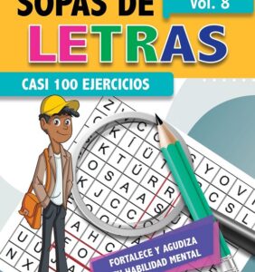 SOPAS DE LETRAS 8 CASI 100 EJERCICIOSEDITORIAL ÉPOCA COLECCIÓN CARU