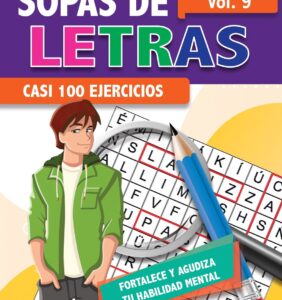 SOPAS DE LETRAS 9 CASI 100 EJERCICIOS EDITORIAL ÉPOCA COLECCIÓN CARU