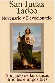 Novenario Y Devocionario De San Judas Tadeo Editorial Poca